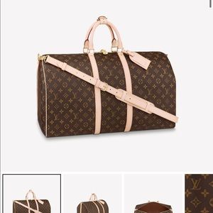 Louis Vuitton duffel bag with strap! Brand new, I got it for Christmas